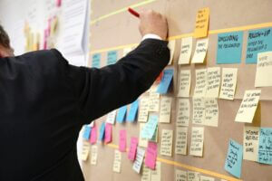 Imposter Syndrome workshop interactive session Interactive Imposter Syndrome corporate workshop activity with sticky notes